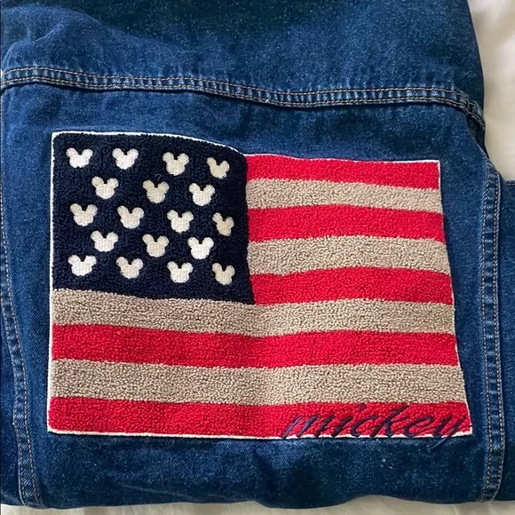 Vintage Disney Jean Denim Jacket - Picture 5 of 5
